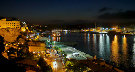 Image showing Night Harbor