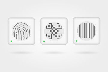 Image showing Vector interface elements for web payment