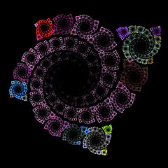 Image showing Symmetrical growth of bacteria