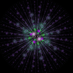 Image showing Symmetrical growth of bacteria