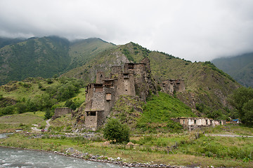Image showing Old village ruins