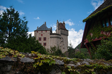 Image showing Chateau du Menthon St Bernard