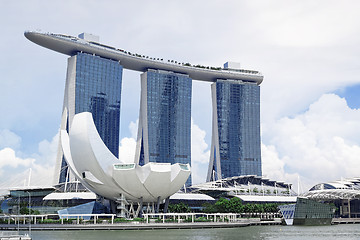 Image showing Singapore city skyline