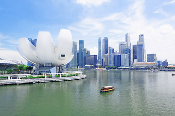 Image showing Singapore city skyline