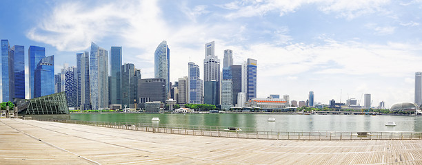 Image showing Singapore city skyline