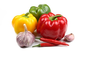 Image showing Peppers