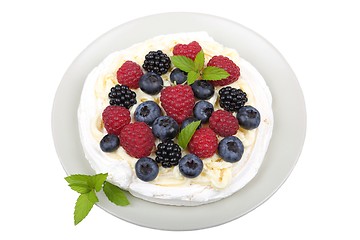 Image showing Fruit dessert