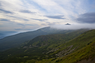 Image showing Sunrise on Pip Ivan mountain