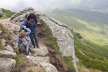 Image showing In the mountains