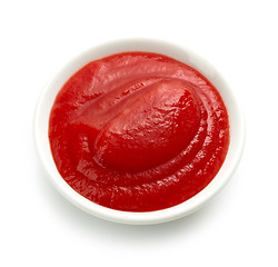 Image showing bowl of tomato sauce or ketchup