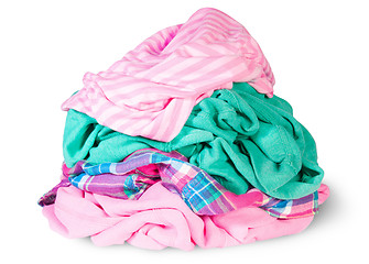 Image showing Heap Of Crumpled Clothes