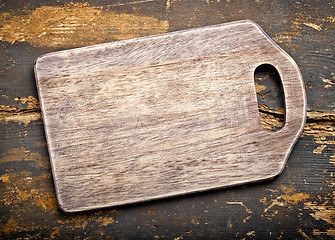 Image showing old wooden cutting board