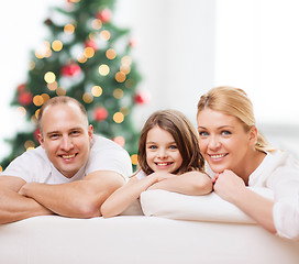 Image showing happy family at home