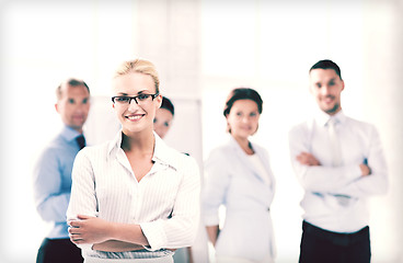 Image showing businesswoman in office