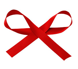 Image showing Red ribbon