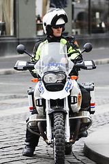 Image showing Norwegian Police MC