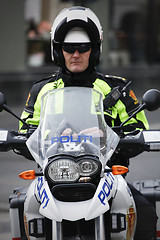 Image showing Norwegian Police MC