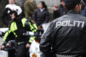 Image showing Norwegian Police Officer