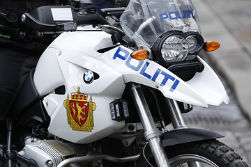 Image showing Norwegian Police MC