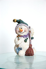 Image showing Snowman on Ice