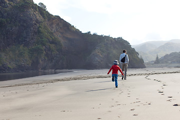 Image showing family in new zealand