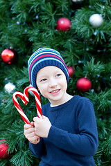 Image showing kid at christmas