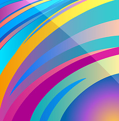 Image showing vector background abstract aura design