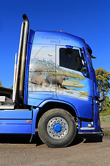 Image showing Volvo FH16 750 Timber Truck of M Sjolund Trans, Detail