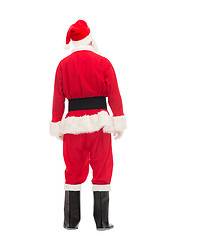 Image showing man in costume of santa claus