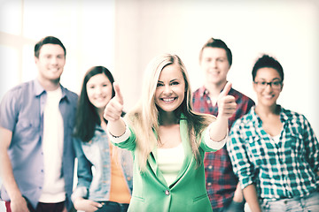 Image showing group of students at school