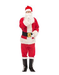 Image showing man in costume of santa claus