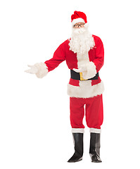 Image showing man in costume of santa claus