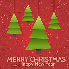 Image showing Christmas greeting card