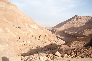 Image showing Vacation in Judean desert landscape of Israel