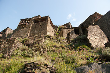 Image showing Shatili town castle