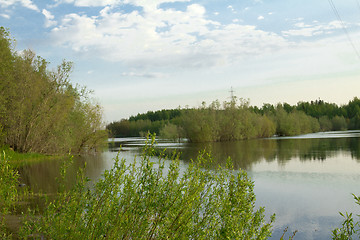 Image showing spring flood.