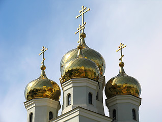 Image showing Domes of Cathedral in the names of all saints