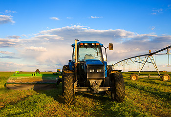 Image showing Farm tractor