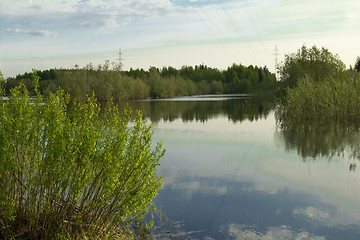 Image showing spring flood.