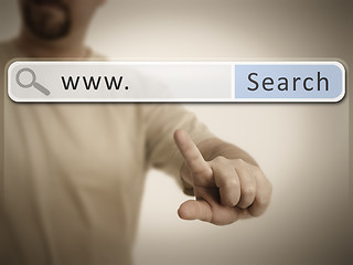 Image showing web search