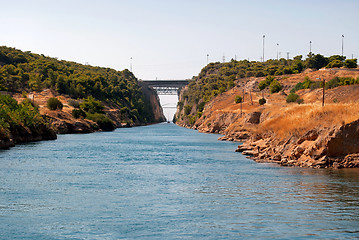 Image showing Corinth Canal.