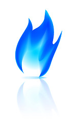 Image showing Gas fire icon