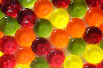 Image showing Multi-coloured hardy candy background 