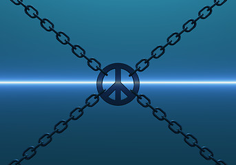 Image showing peace symbol