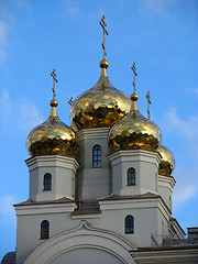 Image showing Domes of Cathedral in the names of all saints