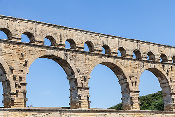 Image showing Pont du Gard - France