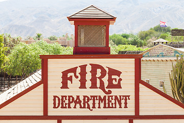 Image showing Fire department