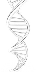 Image showing DNA structure model