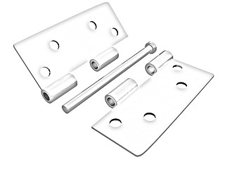 Image showing assembly metal hinges