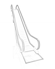 Image showing Escalator 